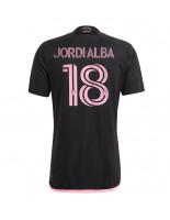 Inter Miami Jordi Alba #18 Bortedrakt 2024-25 Korte ermer